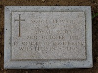 Struma Military Cemetery - Hampton, Alexander